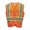Radians Hi-Vis Econ TpR/Cl2 Glow Vest /2Tn Trm-Org-3X SV22GL-2ZOM-3X - alternate 6